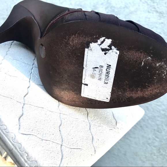 BCBGMAXAZRIA Brown inspired Vintage Sz 7.5 - Picture 8 of 8